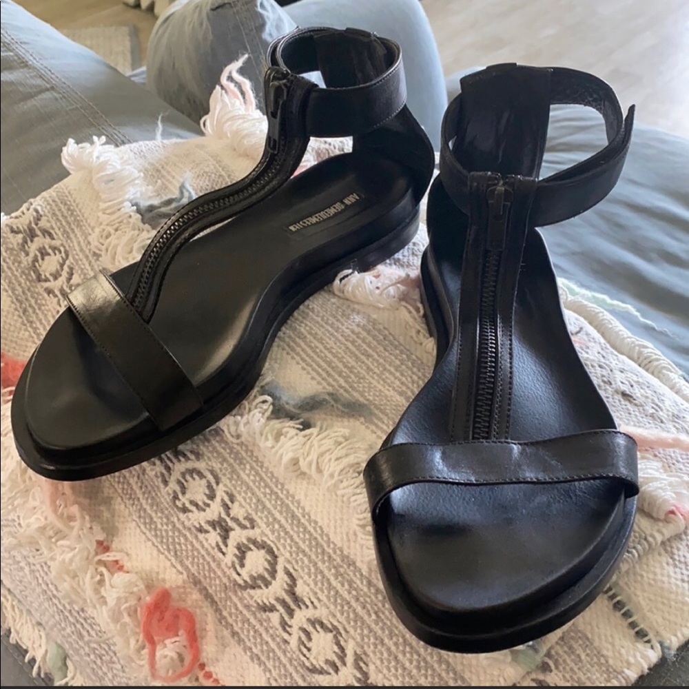 Anne Demeulemeester ankle strap sandals 39 9 nice!